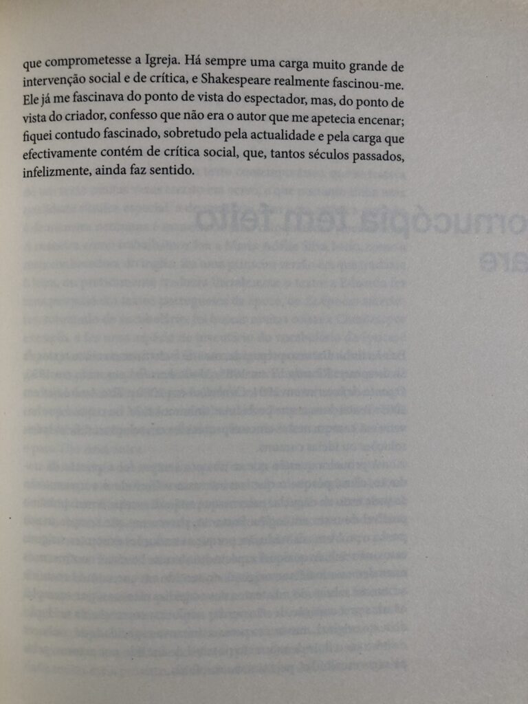 "Convite para fazer TITUS", Luís Castro entrevistado por M. Helena Serôdio, pág. 103
